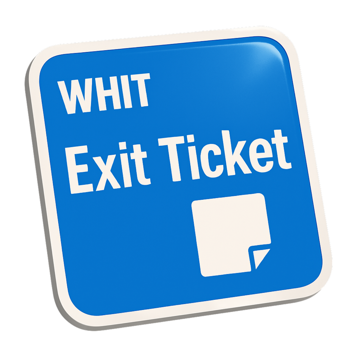 Exit Ticket